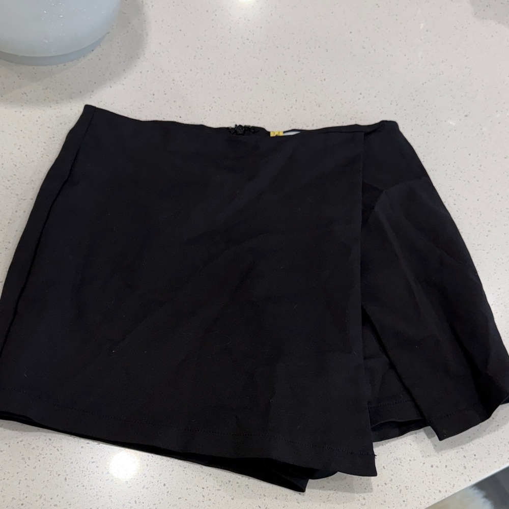 Black Mini Skort